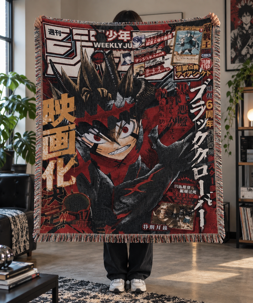Black Clover Inspired Tapestry