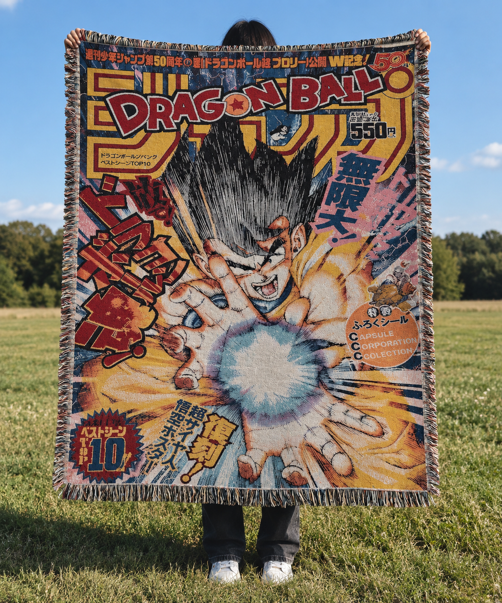Dragon Ball Z Inspired Tapestry