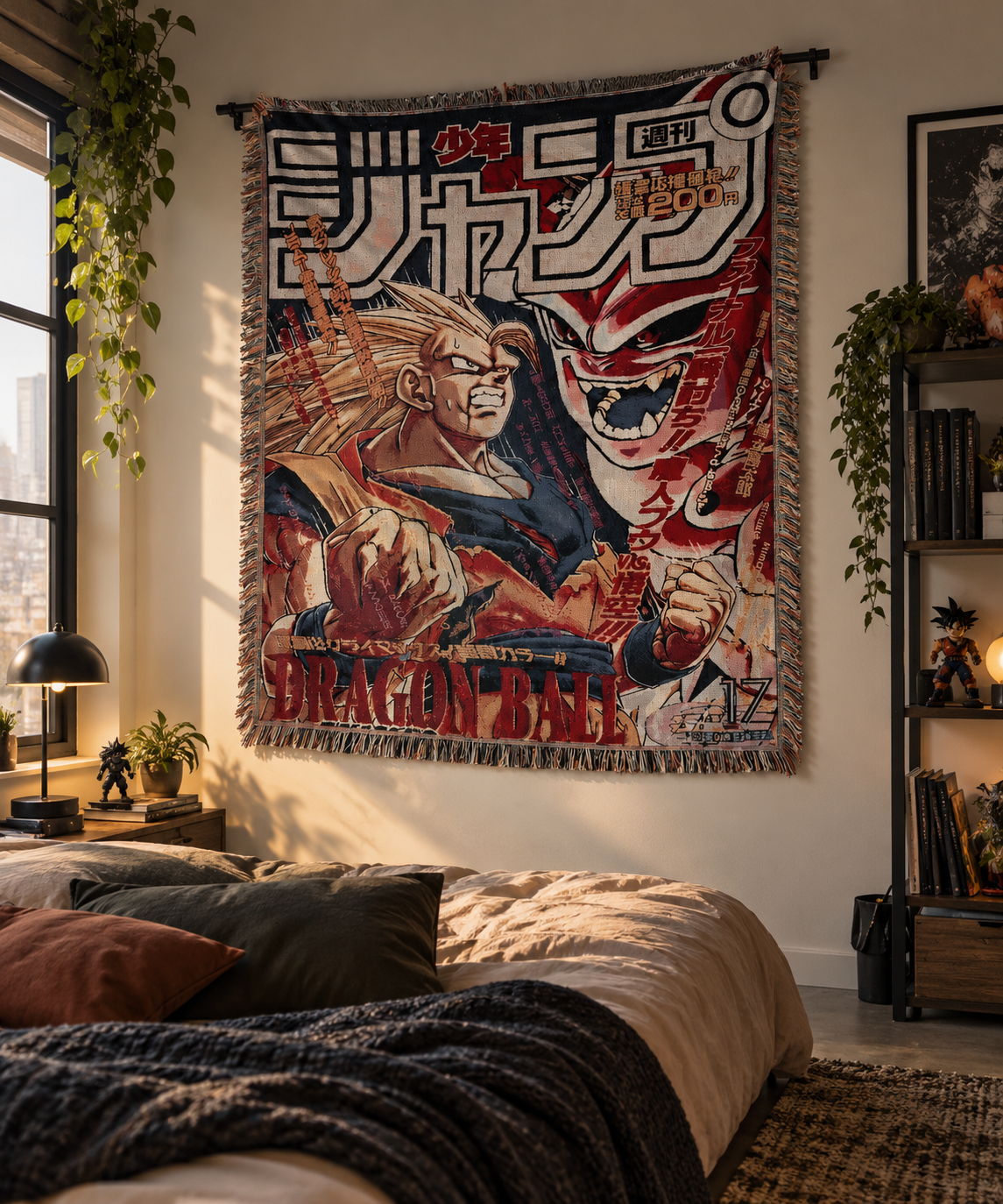 Dragon Ball Z Inspired Tapestry
