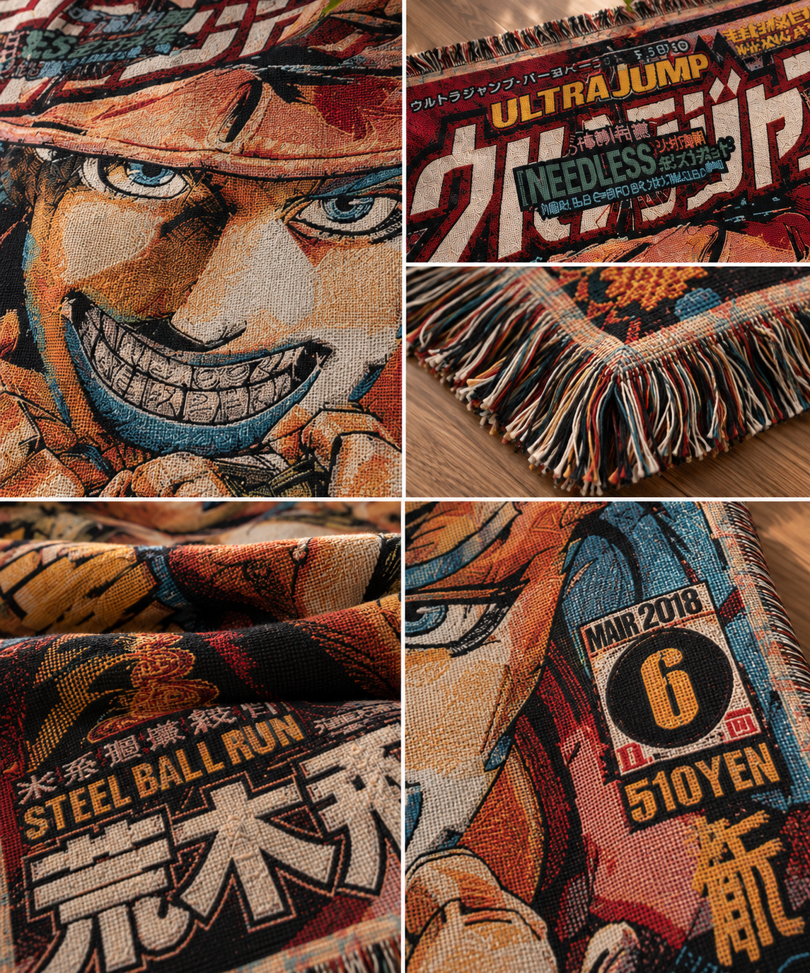 JJBA, Steel Ball Run Inspired Tapestry