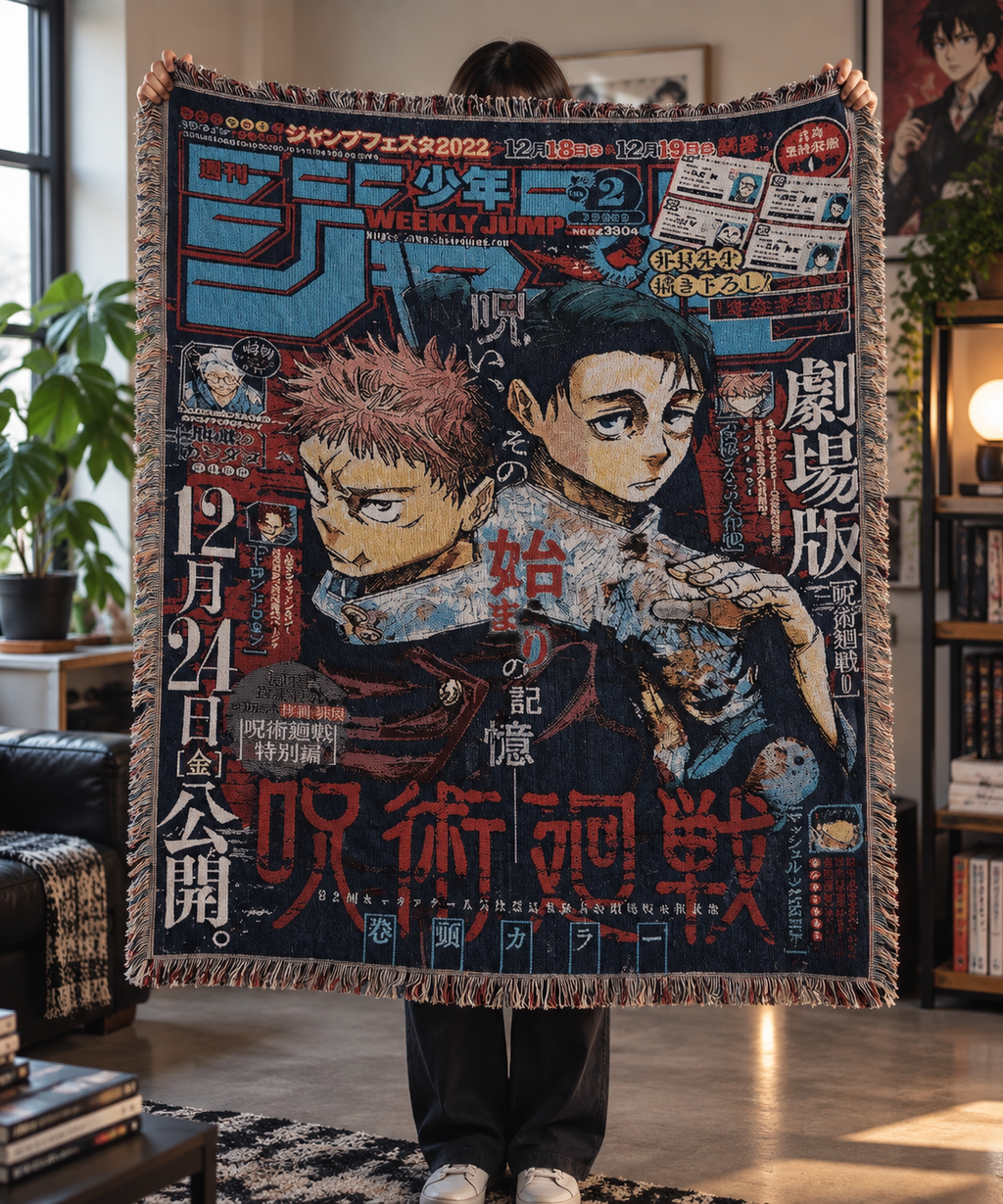 Jujutsu Kaisan Inspired Tapestry