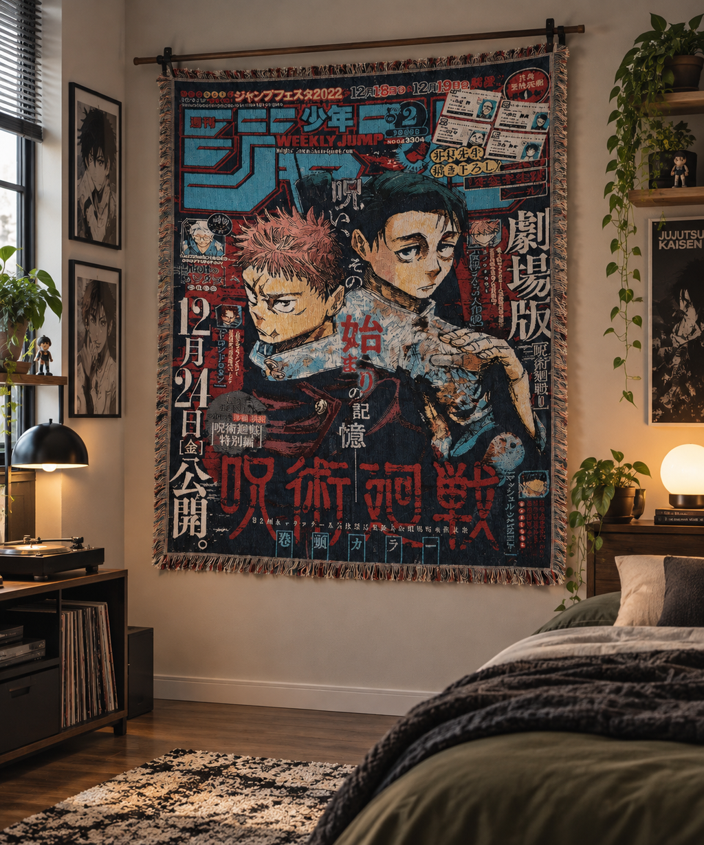Jujutsu Kaisan Inspired Tapestry