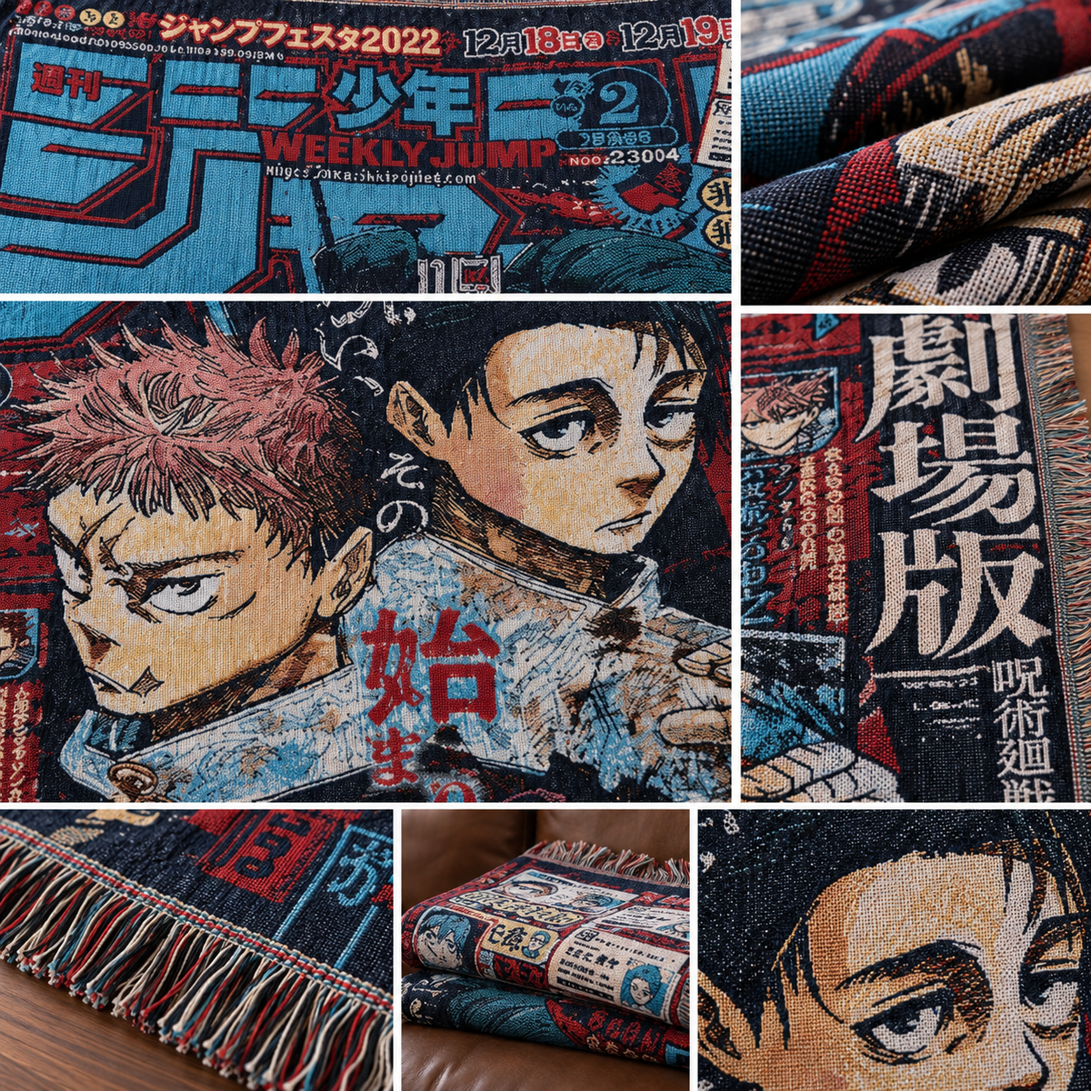 Jujutsu Kaisan Inspired Tapestry
