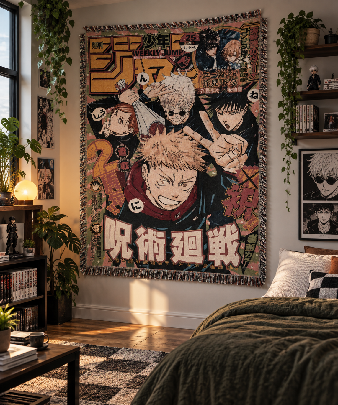 Jujutsu Kaisan Inspired Tapestry