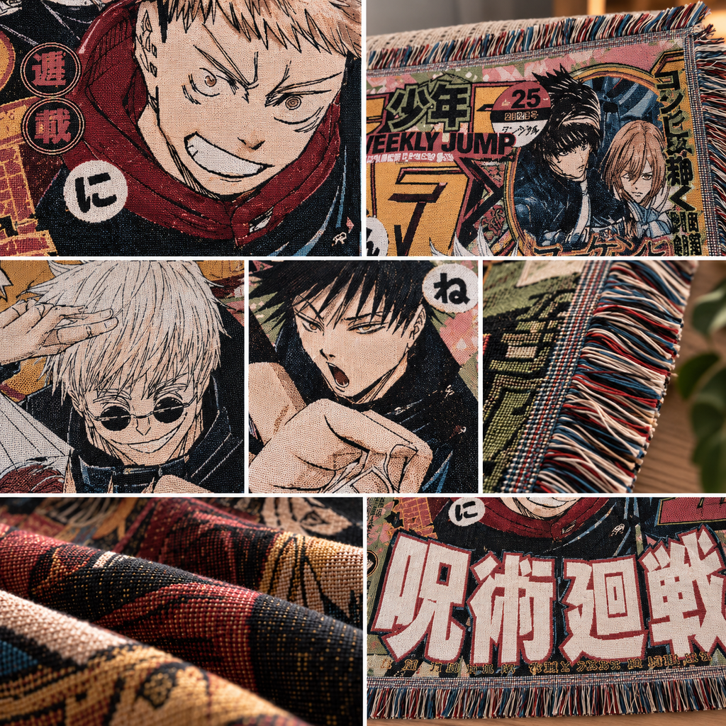 Jujutsu Kaisan Inspired Tapestry