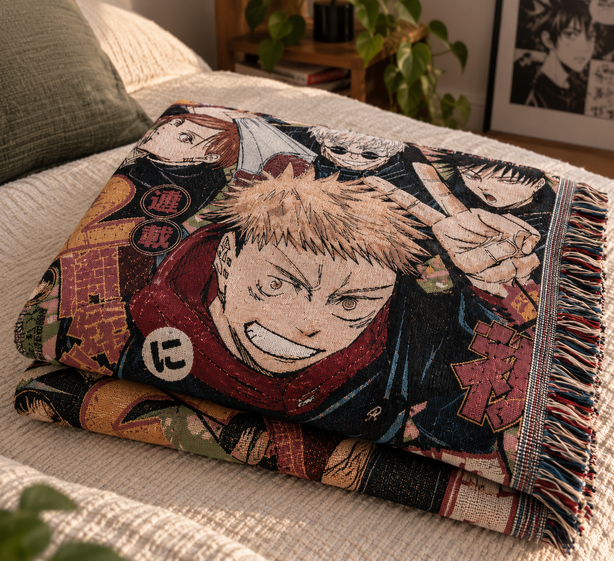 Jujutsu Kaisan Inspired Tapestry