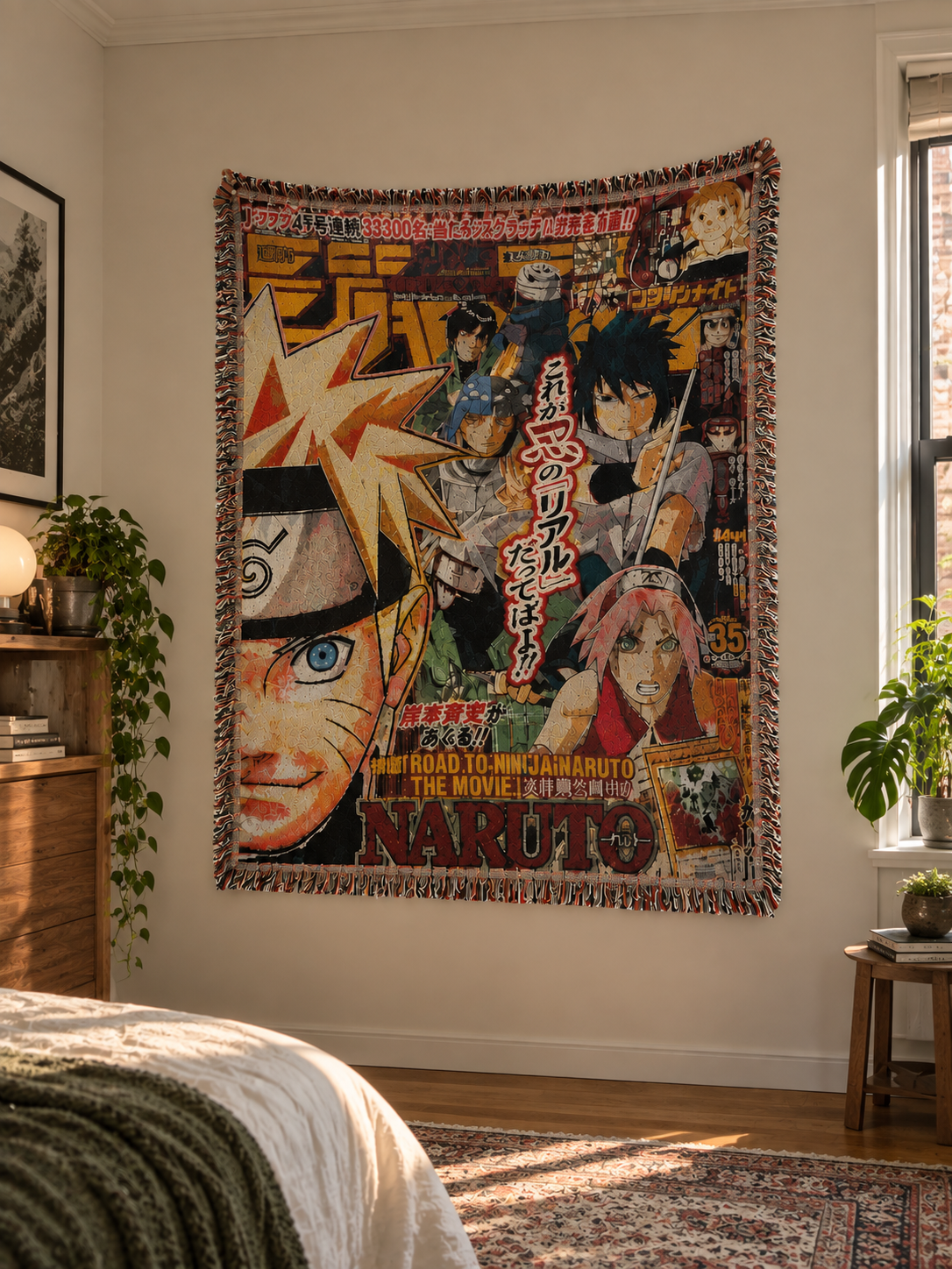 Naruto Inspired Tapestry