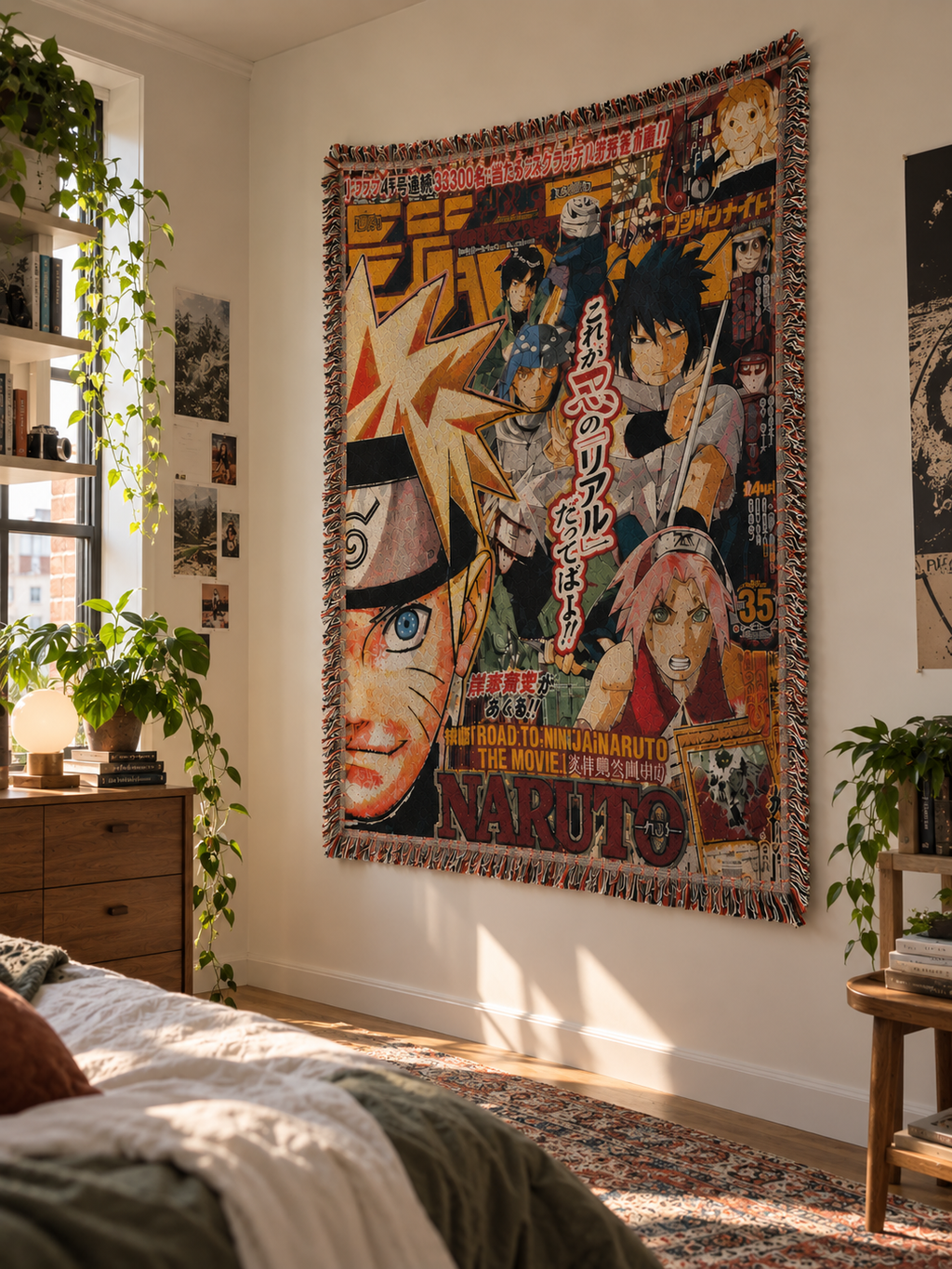 Naruto Inspired Tapestry