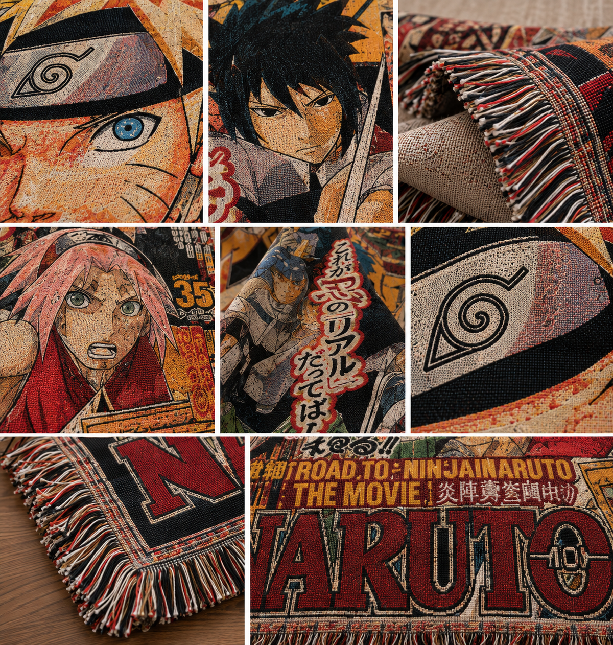 Naruto Inspired Tapestry