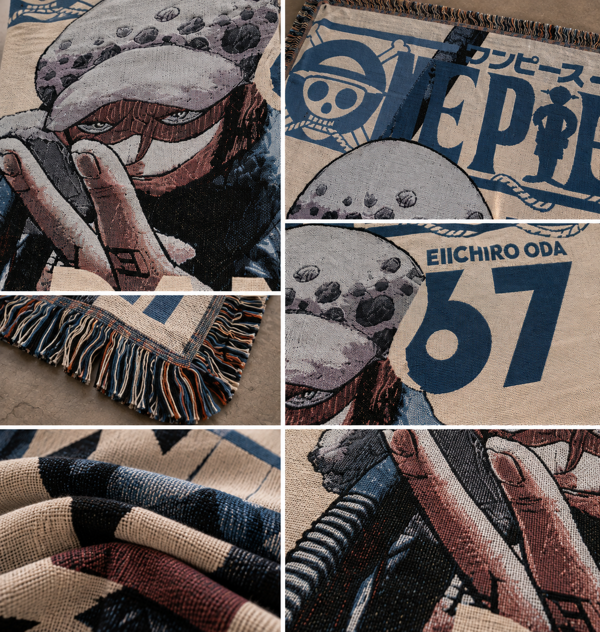 One Piece DWD Inspired Tapestry