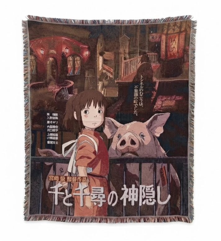 Spirited Away Inspired Tapestry 2